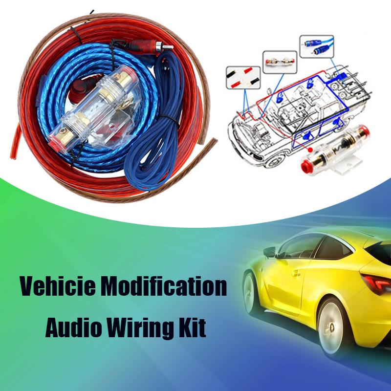 Audio Jumper Wire - 8GA 1500W Car Audio Speaker Wiring