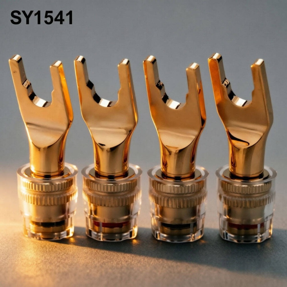 Speaker Terminal - HiFi 24K Gold Plated Thickened Copper