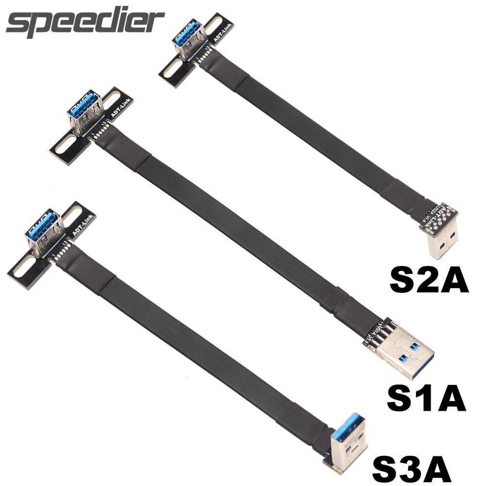 Ribbon Microphone - USB-A To Type-A Flat Ribbon Cable