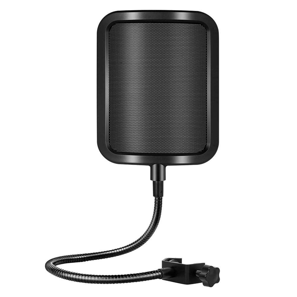 Ribbon Microphone - Metal Pop Filter Universal Microphone Windscreen