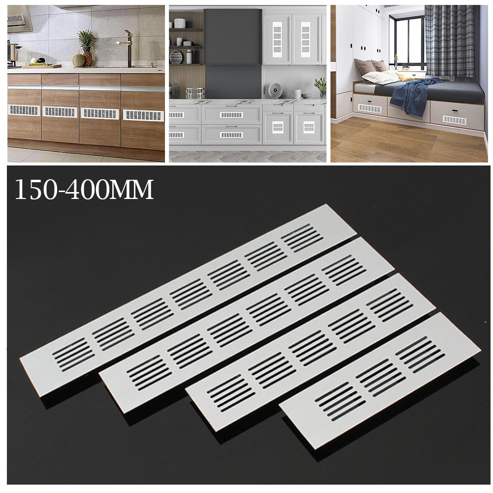 60mm Aluminium Rectangular Cab - Ventilation Grille Aluminum 评论和价格