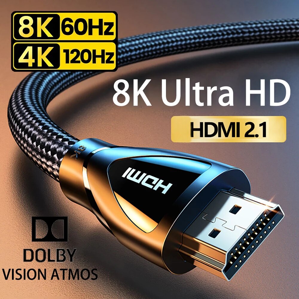 HDMI-Compatible 2.1 Cable Ultr - Mdi Cable 评论和价格