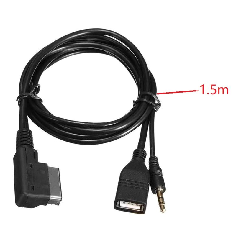 Durable-Car Audio Cable USB Ca - Mdi Cable 评论和价格
