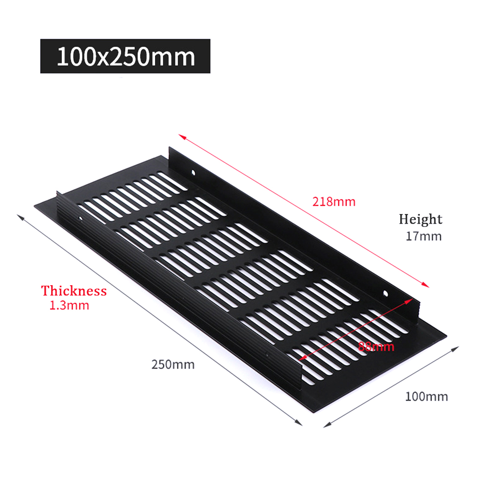 150/200/225/250/300/350/400mm  - Ventilation Grille Aluminum 评论和价格