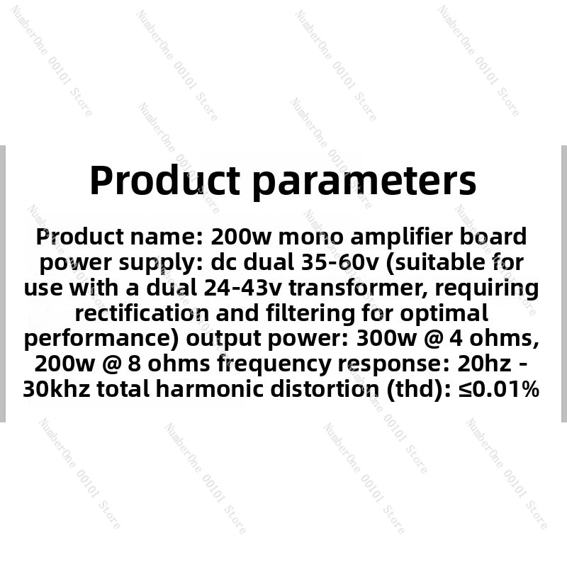Upgraded 200W Mono HiFi Power  - Hifi Amplifier Board 评论和价格
