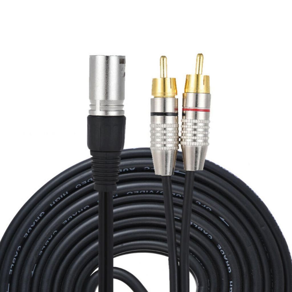 XLR Audio Splitter Cable to Rc - Audio Cable Rca 评论和价格