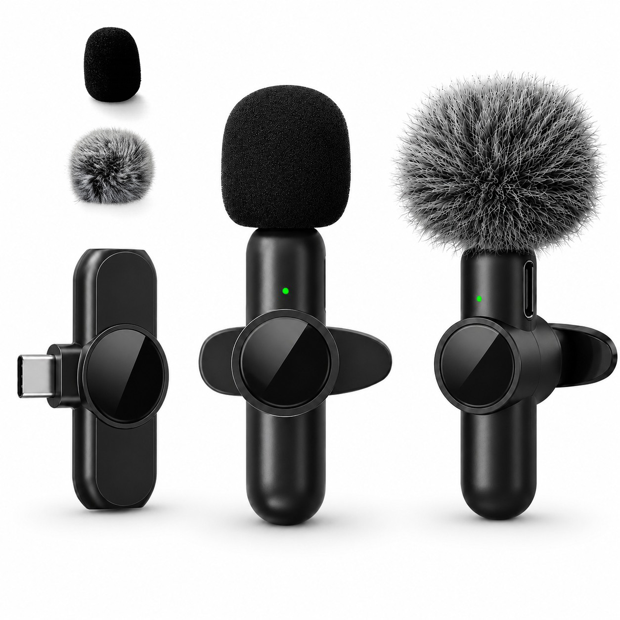 Wireless Lapel Microphone, Noi - Microphone Capsule 评论和价格