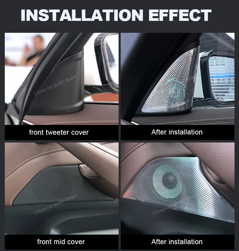 LED Car Speaker Tweeter Cover  - Tweeter 评论和价格