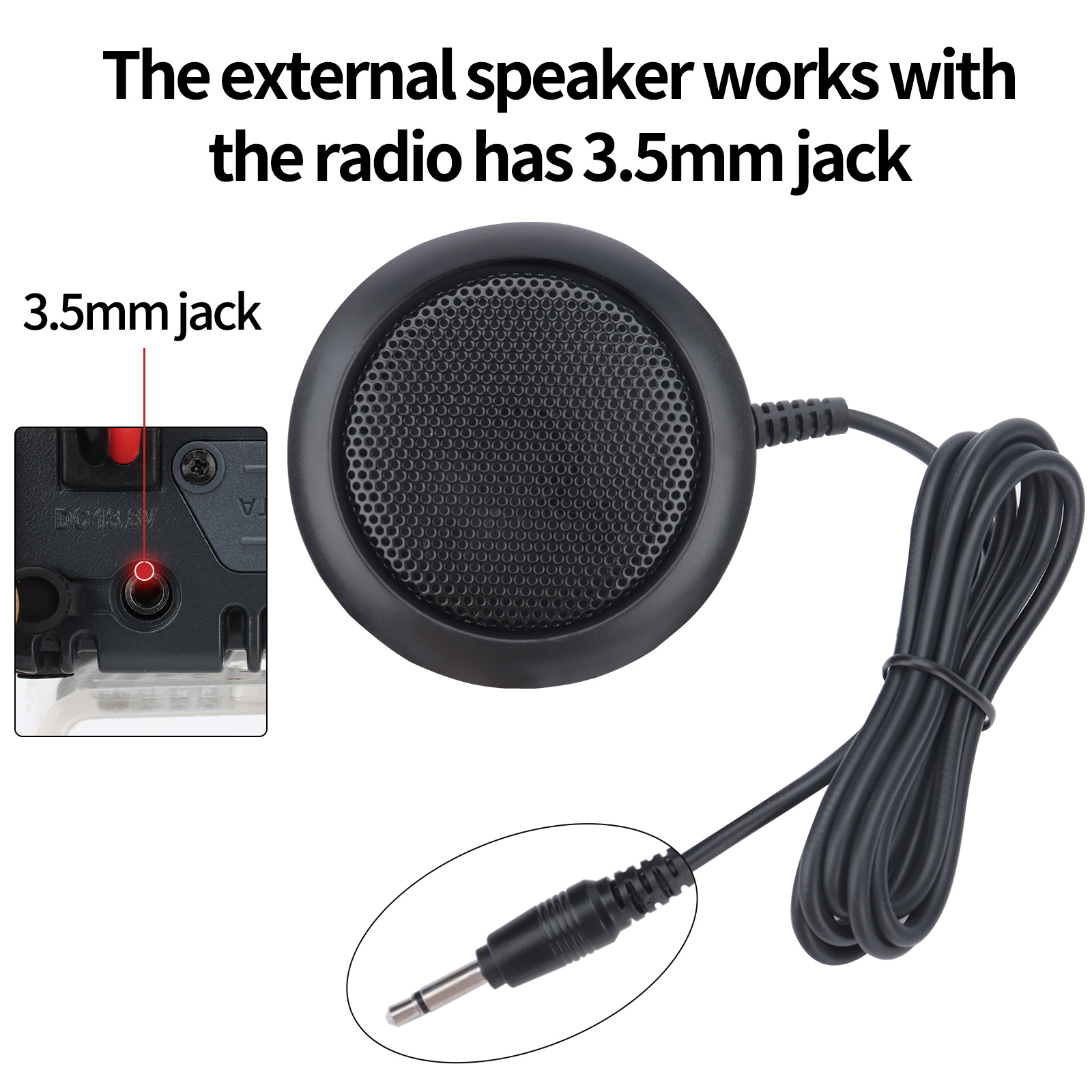 ABBREE KES-4 Car Radio Mini Ex - Speaker Terminal 评论和价格