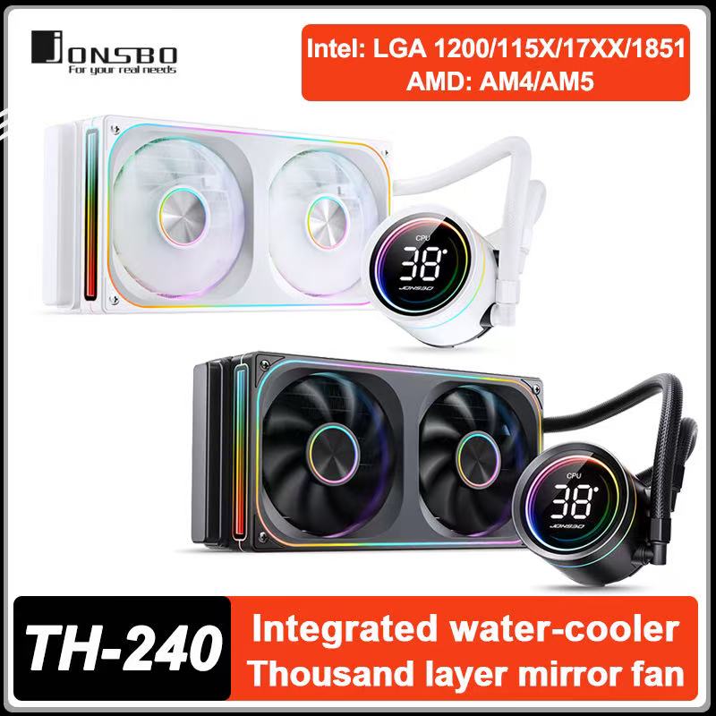 JONSBO TH-240 CPU Water Cooler - Heatsink Aluminum 评论和价格
