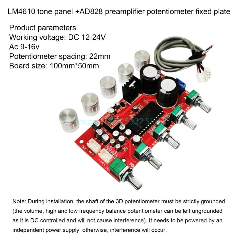LM4610 Tone Preamp Sound Board - Volume Control Board 评论和价格