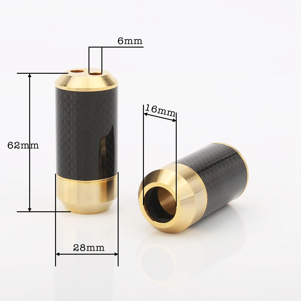 Audiocrast Carbon Fiber Gold P - Speaker Terminal 评论和价格