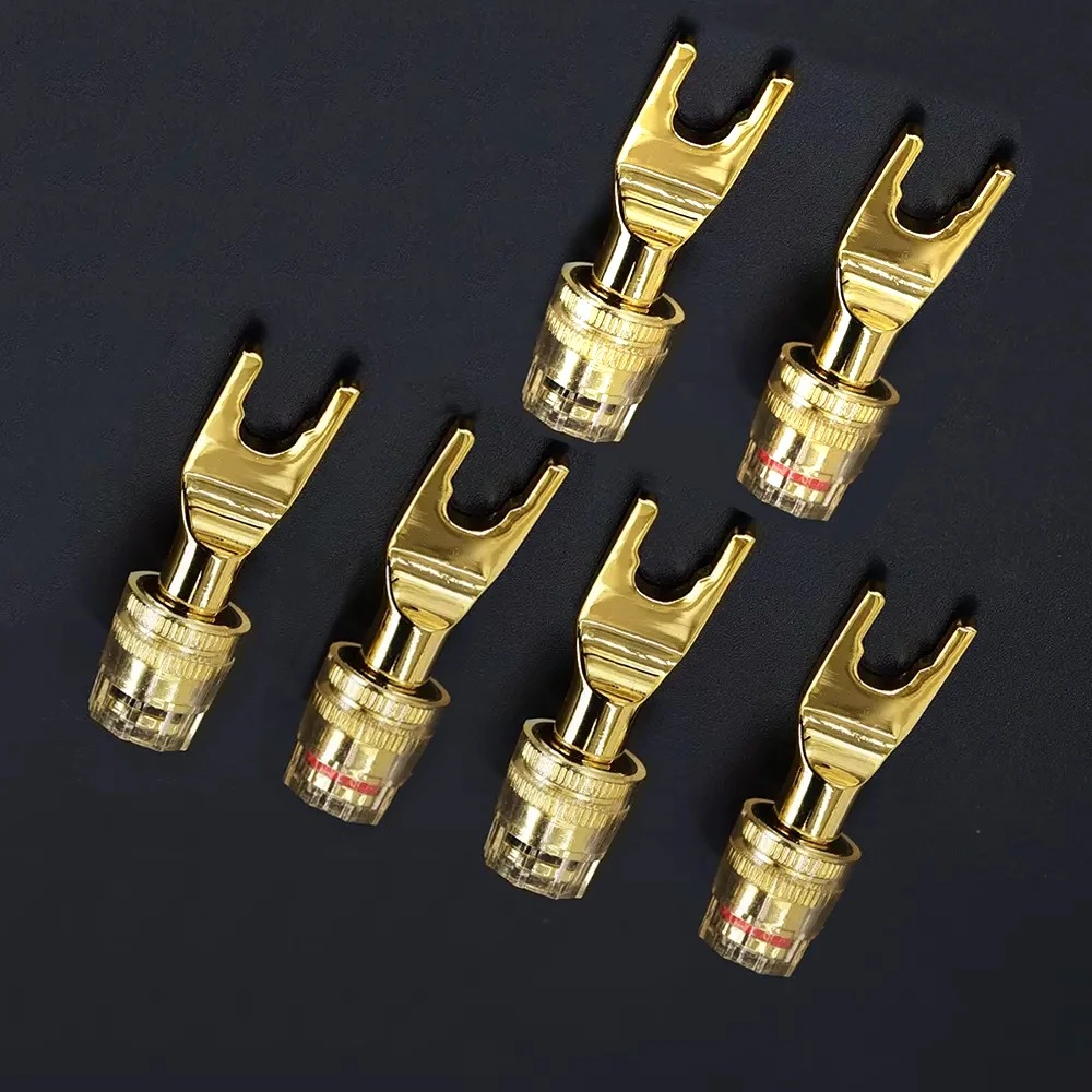 HiFi 24K Gold Plated Thickened - Speaker Terminal 评论和价格