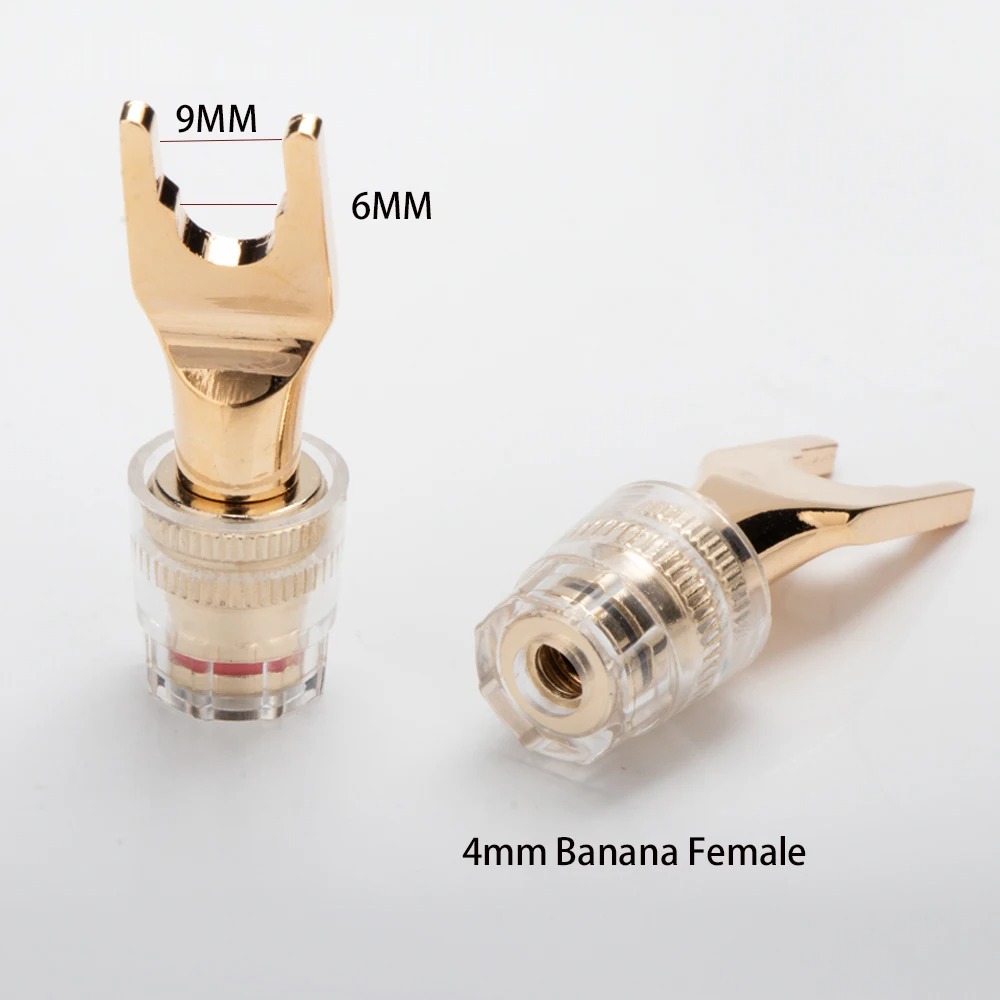 HiFi 24K Gold Plated Thickened - Speaker Terminal 评论和价格