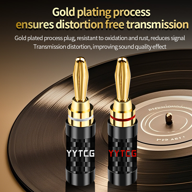 High Qualit 8 Pcs Gold Plated  - Speaker Terminal 评论和价格