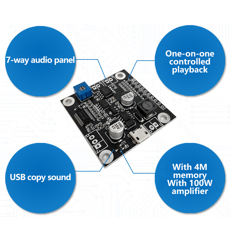 JMR910 Voice Broadcast Module  - Volume Control Board 评论和价格