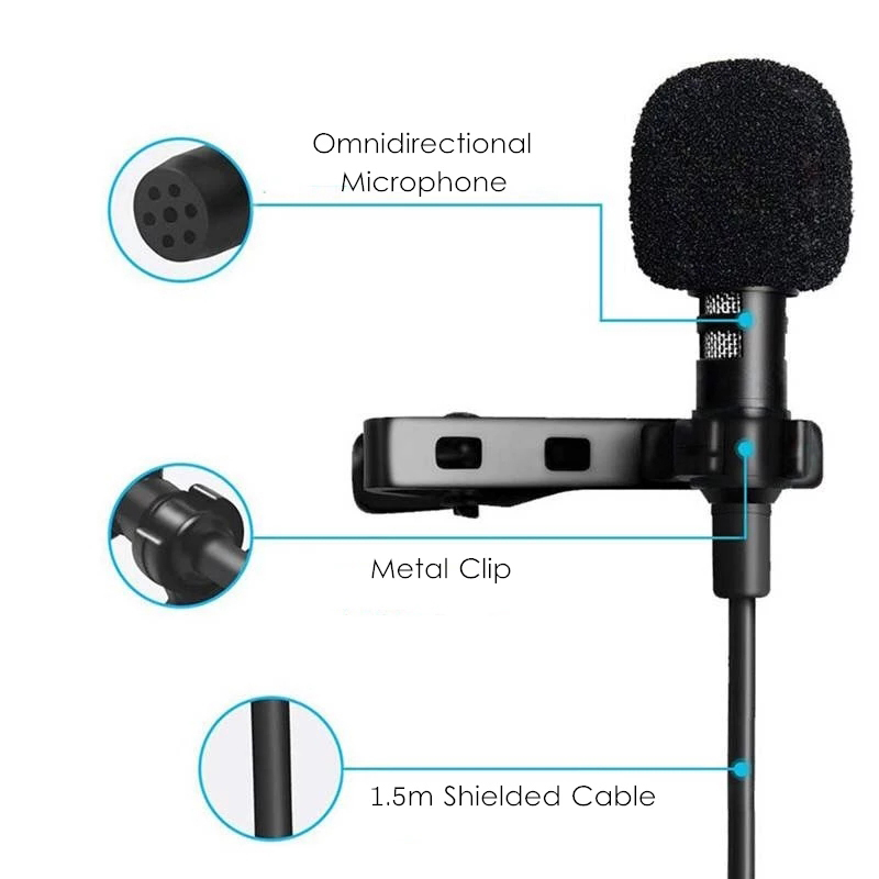 3.5mm Mini Portable Lavalier M - Microphone Capsule 评论和价格