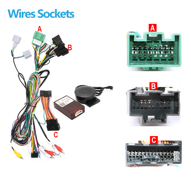 Car Radio Wire Harness Power A - Audio Cable Rca 评论和价格