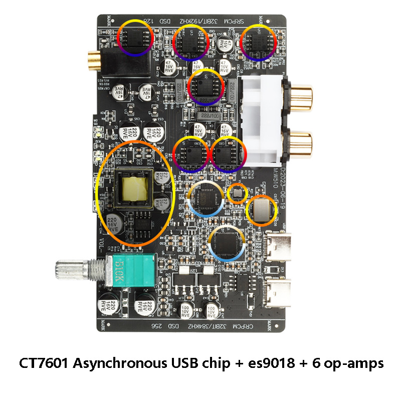Mini HIFI Audio Decoder ES9018 - Es9018 Dac 评论和价格